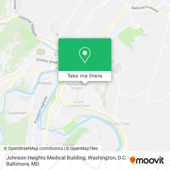 Johnson Heights Medical Building map