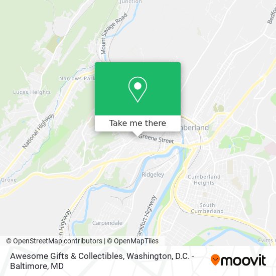 Awesome Gifts & Collectibles map