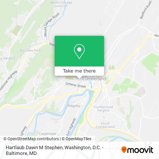 Hartlaub Dawn M Stephen map