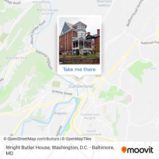 Mapa de Wright Butler House