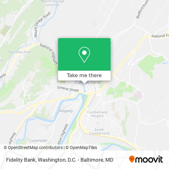 Fidelity Bank map