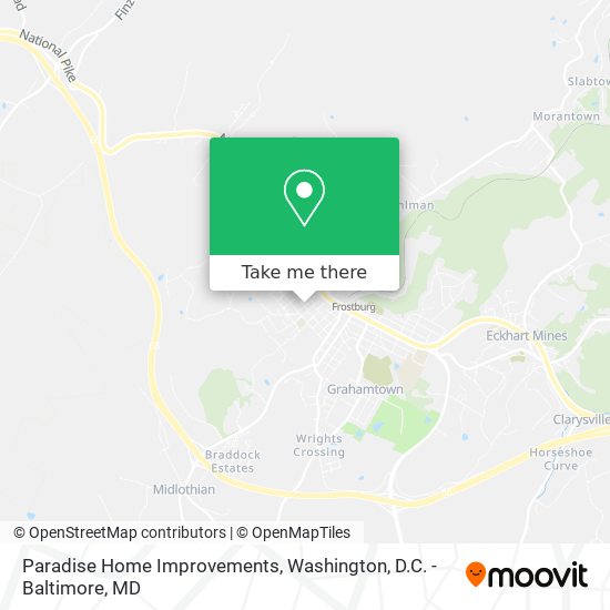 Mapa de Paradise Home Improvements