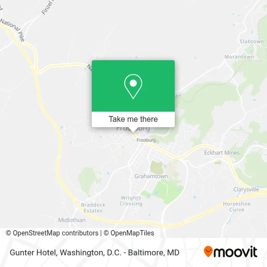 Gunter Hotel map