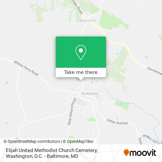 Mapa de Elijah United Methodist Church Cemetery