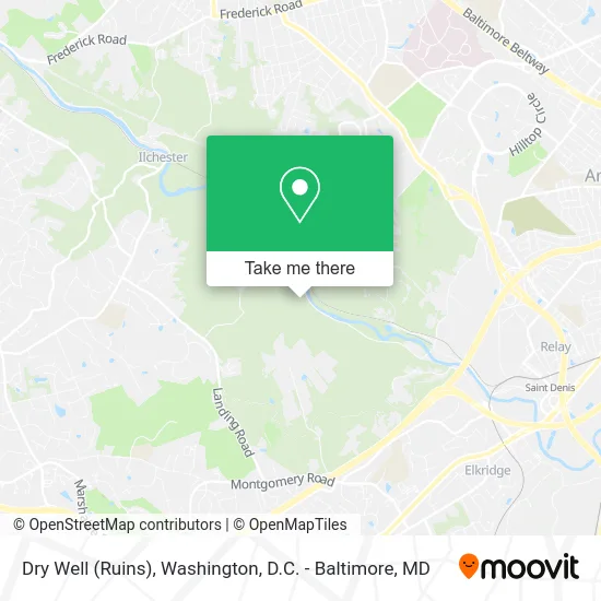 Dry Well (Ruins) map