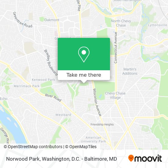 Norwood Park map
