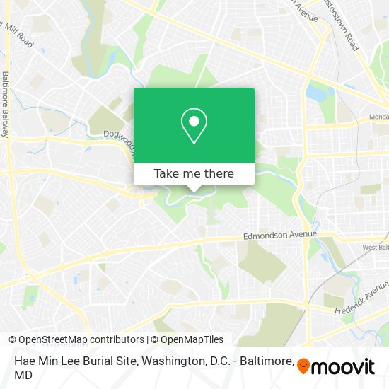 Mapa de Hae Min Lee Burial Site
