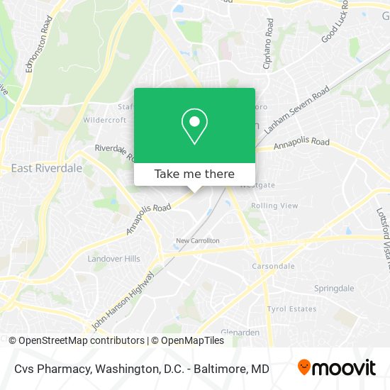 Cvs Pharmacy map