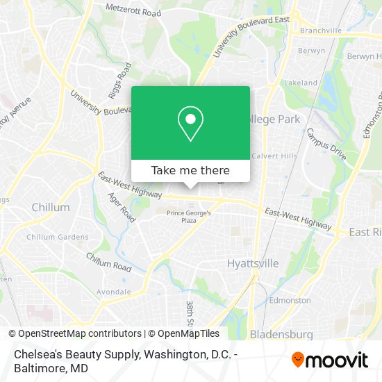 Chelsea's Beauty Supply map