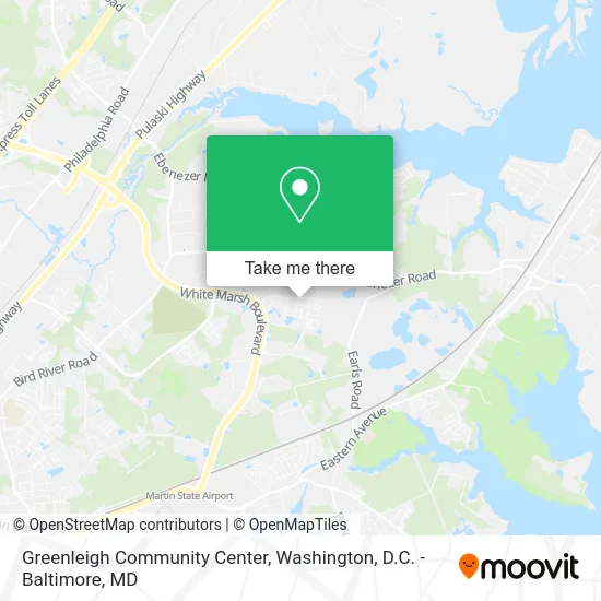Greenleigh Community Center map
