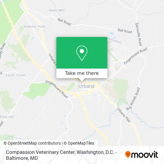 Compassion Veterinary Center map