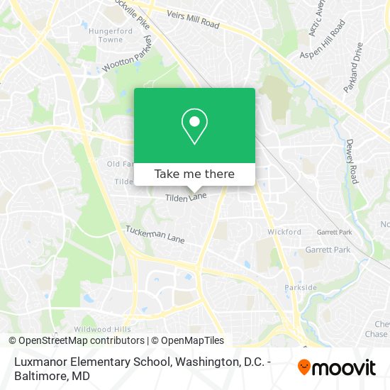 Luxmanor Elementary School map