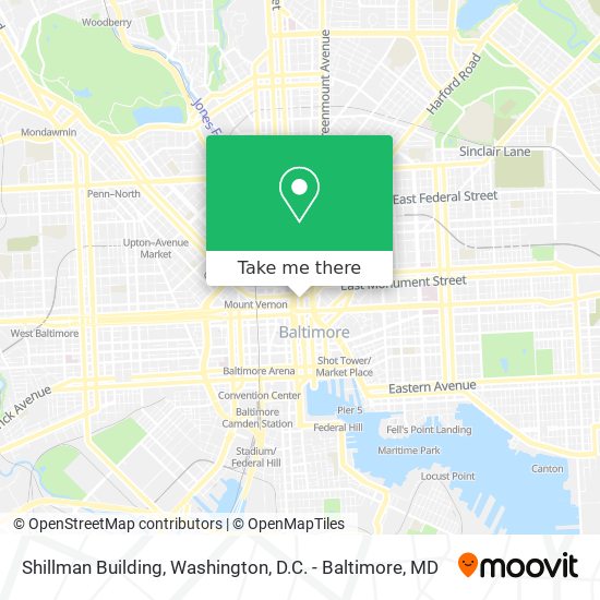 Shillman Building map