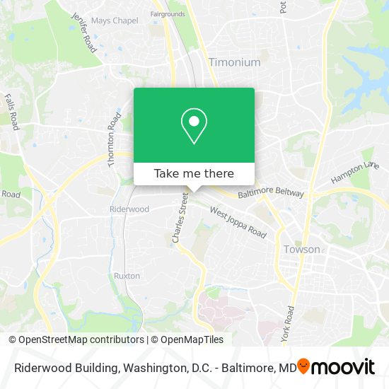 Mapa de Riderwood Building