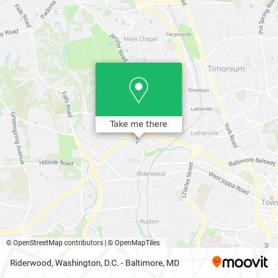 Riderwood map