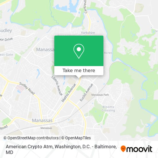 Mapa de American Crypto Atm