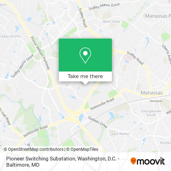 Pioneer Switching Substation map