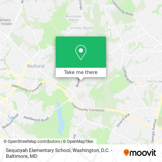 Mapa de Sequoyah Elementary School