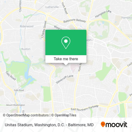 Mapa de Unitas Stadium
