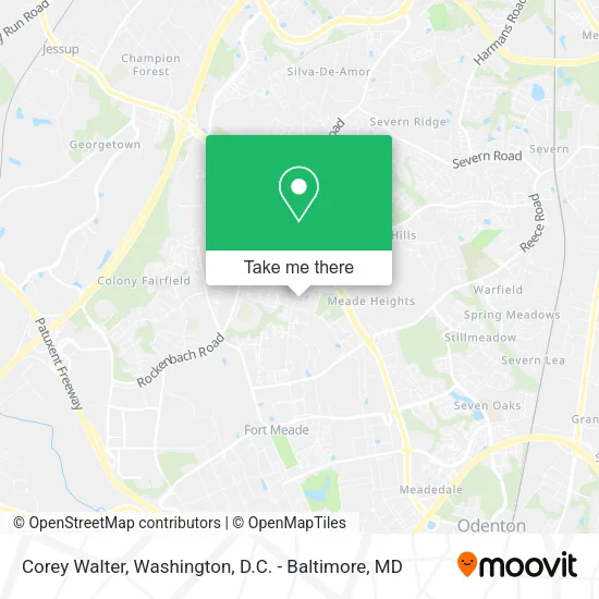 Corey Walter map