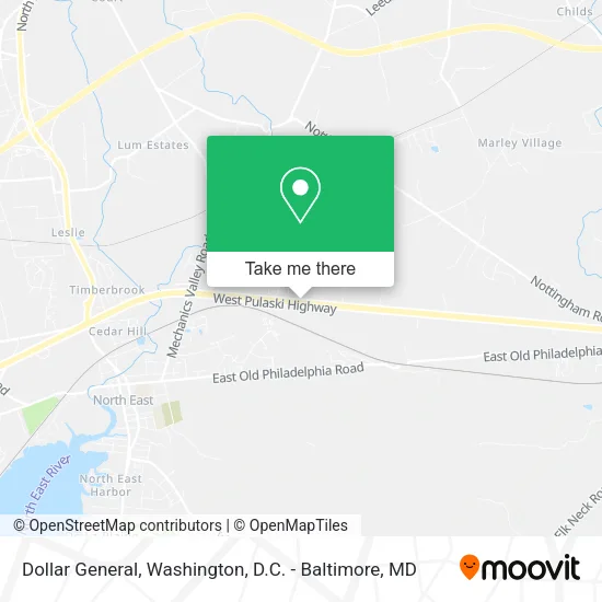 Dollar General map