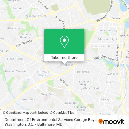 Department Of Environmental Services Garage Bays map
