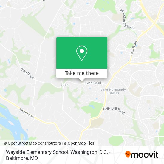Wayside Elementary School map