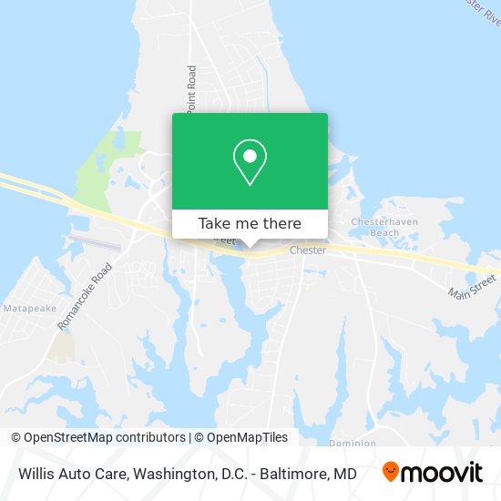 Willis Auto Care map