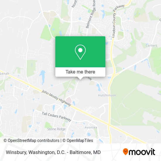 Winsbury map