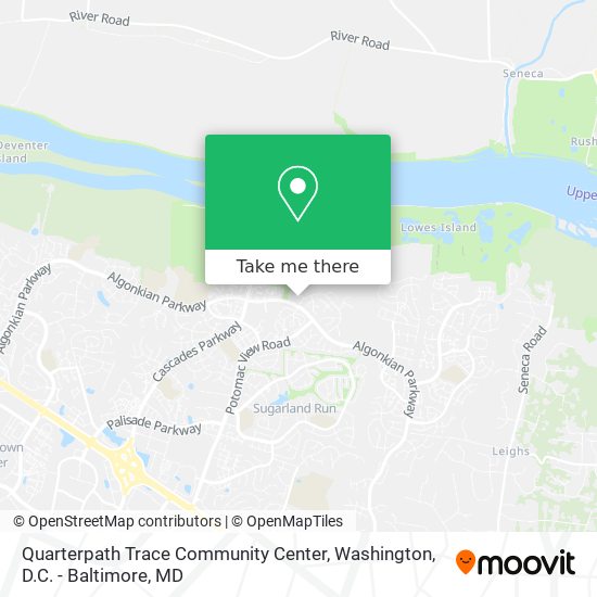 Mapa de Quarterpath Trace Community Center