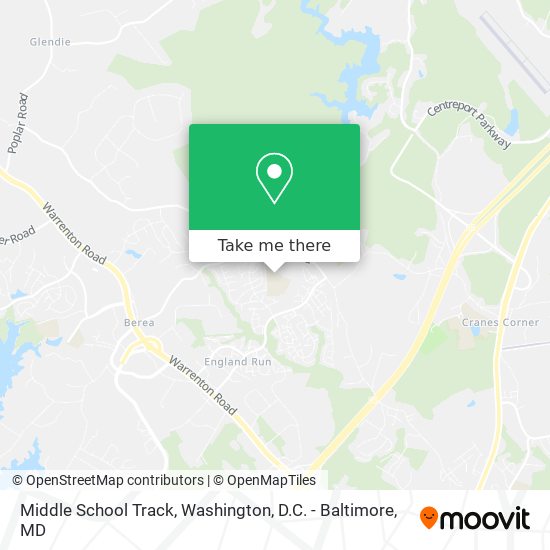 Middle School Track map