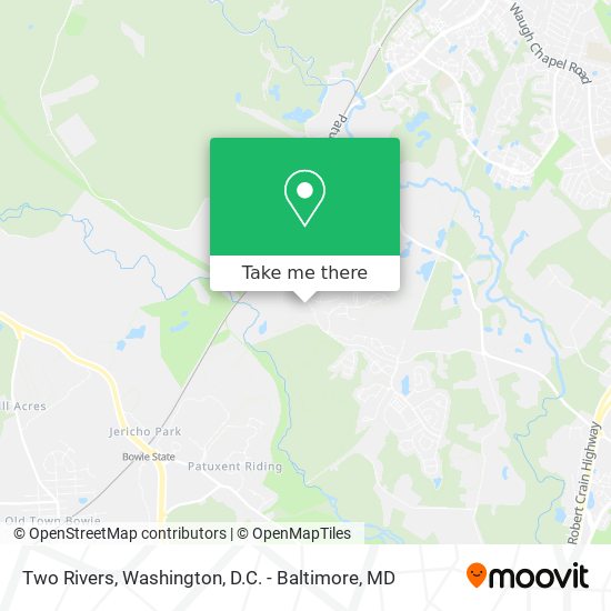 Two Rivers map