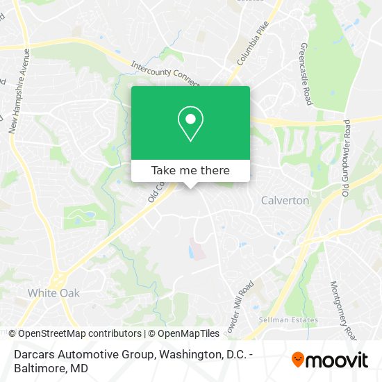 Darcars Automotive Group map