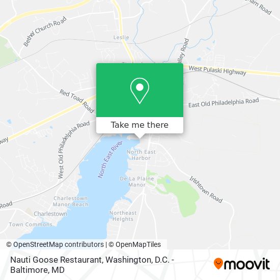 Nauti Goose Restaurant map