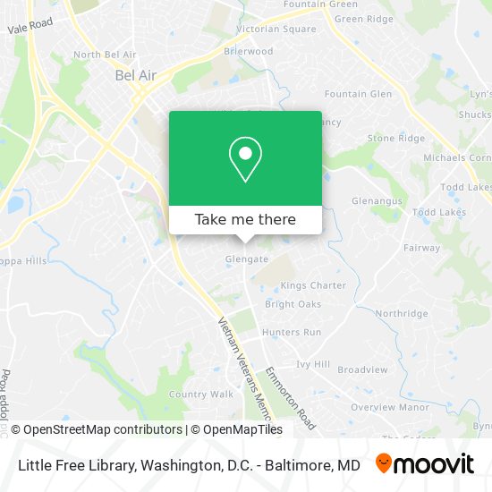 Little Free Library map