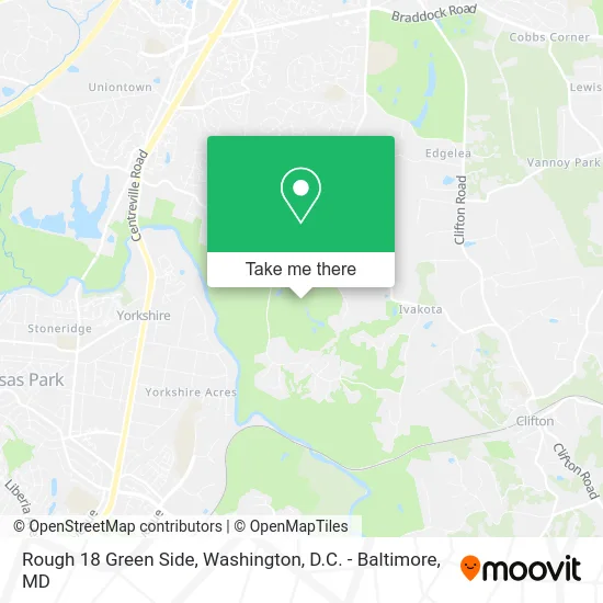 Rough 18 Green Side map