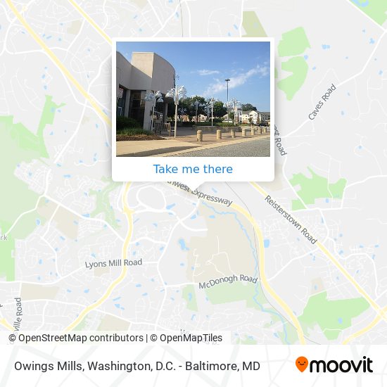 Mapa de Owings Mills