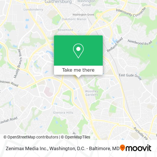 Zenimax Media Inc. map