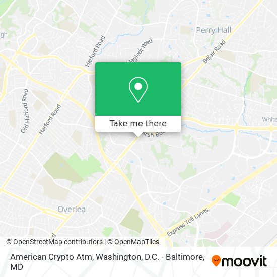 American Crypto Atm map