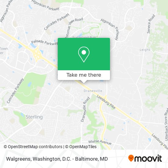 Walgreens map