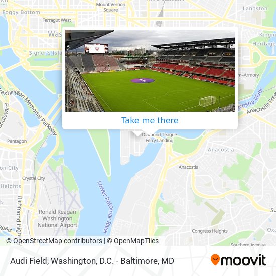 Audi Field map