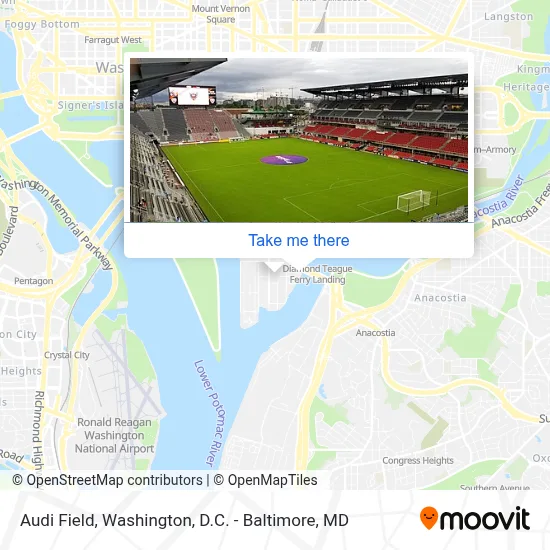 Audi Field map