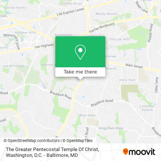 The Greater Pentecostal Temple Of Christ map