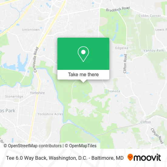 Tee 6.0 Way Back map