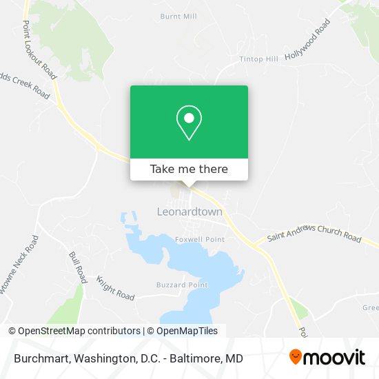 Burchmart map