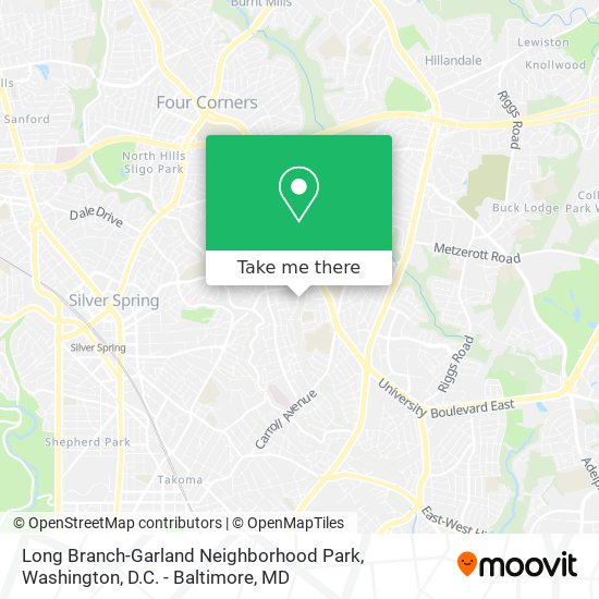 Mapa de Long Branch-Garland Neighborhood Park