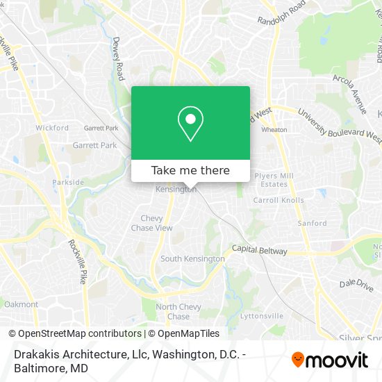 Drakakis Architecture, Llc map