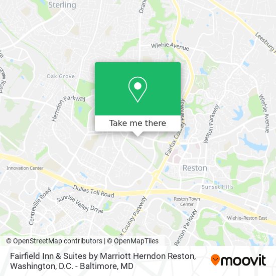 Fairfield Inn & Suites by Marriott Herndon Reston map