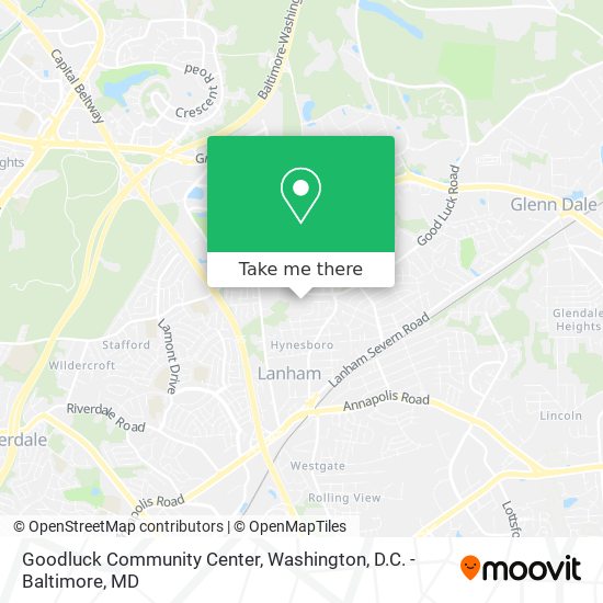 Goodluck Community Center map