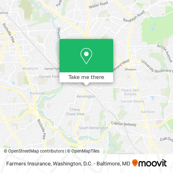 Farmers Insurance map